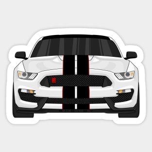 GT350R OXFORD WHITE Sticker